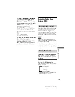 Preview for 59 page of Sony DAV-S400 Operating Instructions Manual