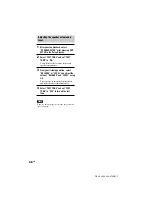 Preview for 68 page of Sony DAV-S400 Operating Instructions Manual