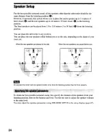 Preview for 24 page of Sony DAV-S500 - Compact Av System Operating Instructions Manual