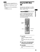 Preview for 33 page of Sony DAV-S500 - Compact Av System Operating Instructions Manual