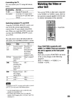 Preview for 59 page of Sony DAV-S500 - Compact Av System Operating Instructions Manual