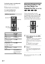 Preview for 32 page of Sony DAV-S550 Operating Instructions Manual