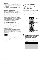 Preview for 36 page of Sony DAV-S550 Operating Instructions Manual