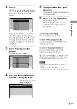 Preview for 37 page of Sony DAV-S550 Operating Instructions Manual