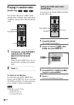 Preview for 38 page of Sony DAV-S550 Operating Instructions Manual