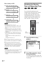 Preview for 44 page of Sony DAV-S550 Operating Instructions Manual