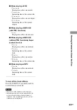 Preview for 45 page of Sony DAV-S550 Operating Instructions Manual