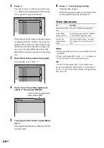 Preview for 28 page of Sony DAV-SA30 Operating Instructions Manual