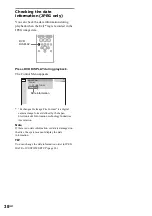 Preview for 38 page of Sony DAV-SA30 Operating Instructions Manual