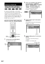 Preview for 58 page of Sony DAV-SA30 Operating Instructions Manual