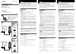 Preview for 1 page of Sony DCC-E345 - Car DC Adaptor Operating Instructions