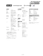 Preview for 3 page of Sony DCR-DVD201 Service Manual