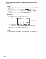 Preview for 36 page of Sony DCR-DVD650 - Hybrid Dvd Camcorder Operating Manual