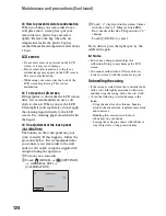 Preview for 124 page of Sony DCR-DVD650 - Hybrid Dvd Camcorder Operating Manual