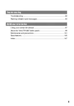 Preview for 9 page of Sony DCR DVD7 - DVD Handycam Camcorder Operating Manual