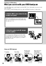 Preview for 10 page of Sony DCR DVD7 - DVD Handycam Camcorder Operating Manual