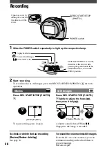 Preview for 30 page of Sony DCR DVD7 - DVD Handycam Camcorder Operating Manual