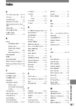 Preview for 107 page of Sony DCR DVD7 - DVD Handycam Camcorder Operating Manual