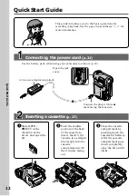 Preview for 12 page of Sony DCR-IP5/IP7BT Operating Instructions Manual