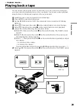 Preview for 39 page of Sony DCR-IP5/IP7BT Operating Instructions Manual