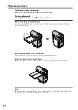 Preview for 40 page of Sony DCR-IP5/IP7BT Operating Instructions Manual