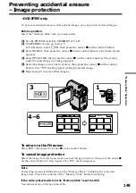 Preview for 149 page of Sony DCR-IP5/IP7BT Operating Instructions Manual