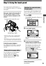 Preview for 15 page of Sony DCR-PC1000 Operating Manual