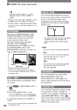 Preview for 44 page of Sony DCR-PC1000 Operating Manual