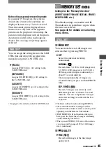 Preview for 45 page of Sony DCR-PC1000 Operating Manual