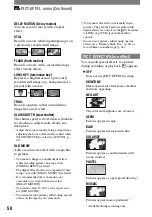 Preview for 50 page of Sony DCR-PC1000 Operating Manual