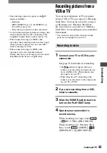 Preview for 65 page of Sony DCR-PC1000 Operating Manual