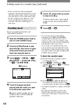 Preview for 68 page of Sony DCR-PC1000 Operating Manual