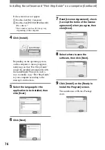 Preview for 76 page of Sony DCR-PC1000 Operating Manual