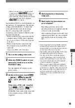 Preview for 85 page of Sony DCR-PC1000 Operating Manual