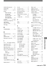 Preview for 119 page of Sony DCR-PC1000 Operating Manual