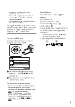 Preview for 9 page of Sony DCR-PJ5 Operating Manual