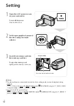 Preview for 14 page of Sony DCR-PJ5 Operating Manual