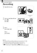 Preview for 16 page of Sony DCR-PJ5 Operating Manual