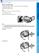 Preview for 21 page of Sony DCR-PJ5 User Manual