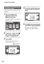 Preview for 32 page of Sony DCR SR100 - Handycam Camcorder - 3.3 MP Operating Manual