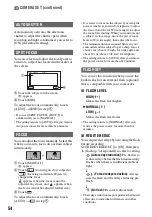 Preview for 54 page of Sony DCR SR100 - Handycam Camcorder - 3.3 MP Operating Manual