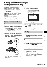 Preview for 75 page of Sony DCR SR100 - Handycam Camcorder - 3.3 MP Operating Manual