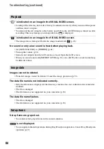 Preview for 84 page of Sony DCR SR100 - Handycam Camcorder - 3.3 MP Operating Manual