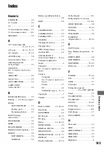 Preview for 103 page of Sony DCR SR100 - Handycam Camcorder - 3.3 MP Operating Manual