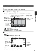 Preview for 21 page of Sony DCR-SR300 Instruction & Operation Manual