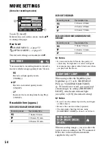 Preview for 54 page of Sony DCR-SR300 Instruction & Operation Manual