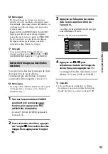 Preview for 33 page of Sony DCR-SR65 - 40gb Hdd Handycam Camcorder (French) Guide Pratique