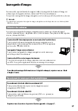 Preview for 37 page of Sony DCR-SR65 - 40gb Hdd Handycam Camcorder (French) Guide Pratique