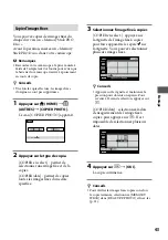 Preview for 43 page of Sony DCR-SR65 - 40gb Hdd Handycam Camcorder (French) Guide Pratique