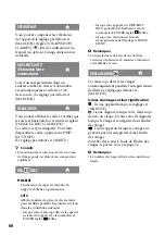 Preview for 60 page of Sony DCR-SR65 - 40gb Hdd Handycam Camcorder (French) Guide Pratique